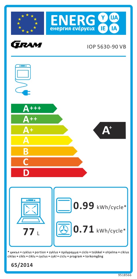 Gram - IOP 563090 VB Gram - IOP 563090 VB